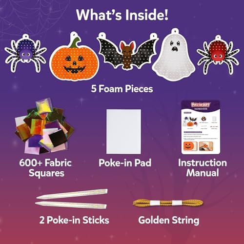 Skillmatics Poke-in Art – Halloween Decor, DIY Wood Craft Kit for Kids - Image 3