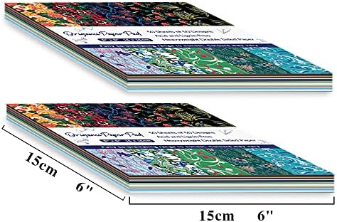Origami Paper 6x6" Double Sided 100Sheets 50Colors Origami Kit,Craft Paper - Image 5