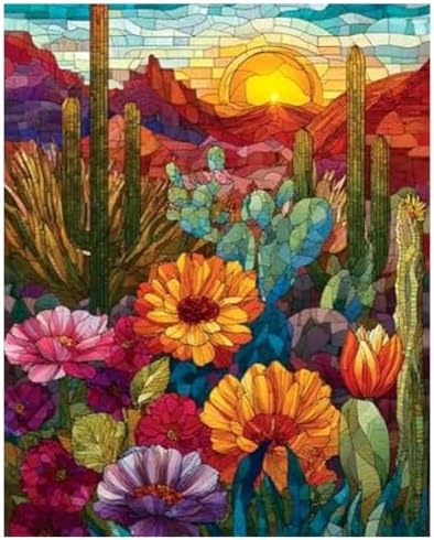 Flower Paint by Numbers Kit for Adults Paint by Number for Adult Beginner by Aestalrcus