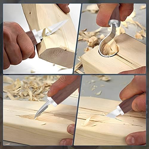 VIBRATITE Wood Carving Kit, 19 PCS Wood Carving Tools for Beginners - Image 5