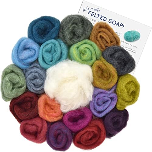 Living Dreams Yarn Soap Felting Starter Kit, Creative Kids Craft by LivingDreamsYarn