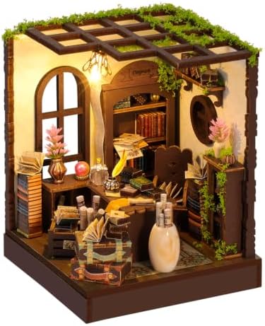 Spilay DIY Miniature House Kit for Adults, Miniature Dollhouse Kit by SpilayDIYDollhouseMiniature