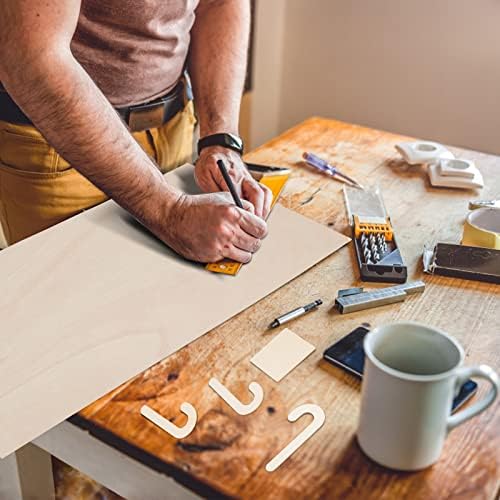 12 Pack 22 x 12 x 1/16 Inch-2 mm Thick Basswood Sheets for Crafts Unfinished Plywood Sheet Rectangular Craft Wood Sheet Boards for DIY Projects, Architecture Models, Engraving, Wood Burning, Staining - Image 6