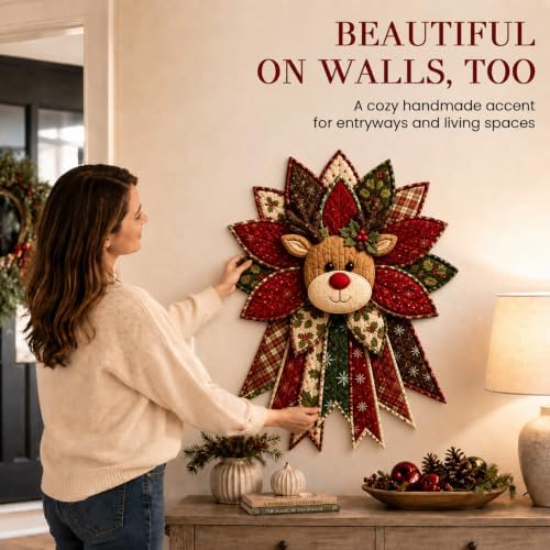 Daily Partner Quilted Christmas Door Hanging DIY Sewing Kit (C) - Image 6