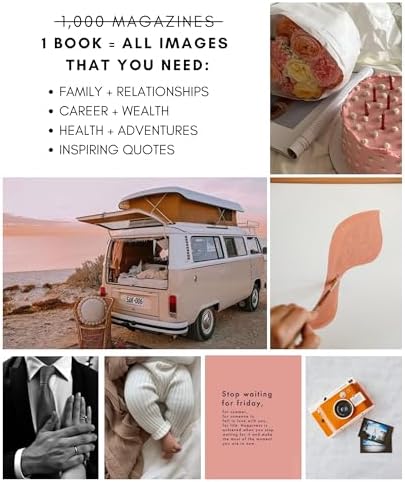 Lamare Vision Board Book -1000+ Images, Vision Board Supplies for Women - Image 5