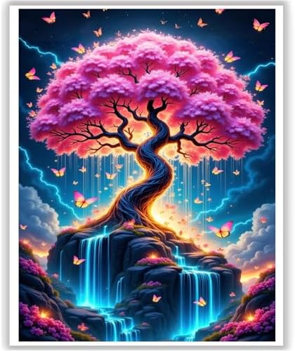 Tree of Life Paint by Numbers Kit for Adults, Paint by Number for Adults by HITO