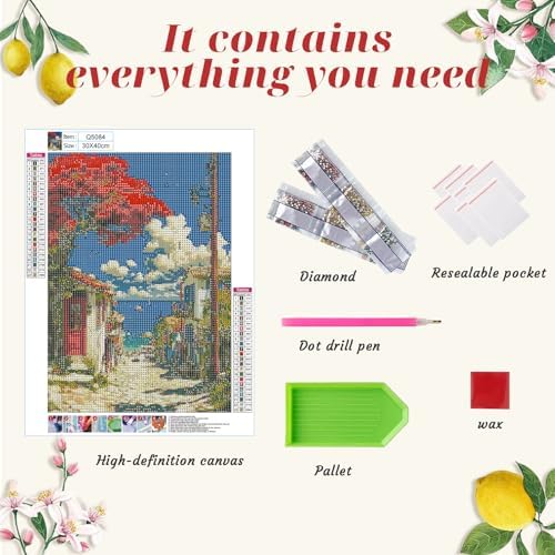 DOTSOPS 5D Diamond Painting Kits for Adults Diamond Art Kits 11.8 x 15.7 in - Image 3