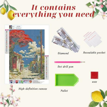 DOTSOPS 5D Diamond Painting Kits for Adults Diamond Art Kits 11.8 x 15.7 in - Image 3
