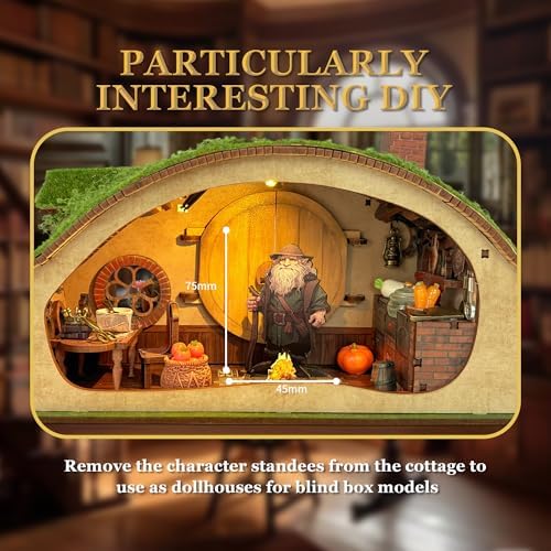 DIY Miniature House Kit Forest-Themed Mini House Building Kit - Image 4
