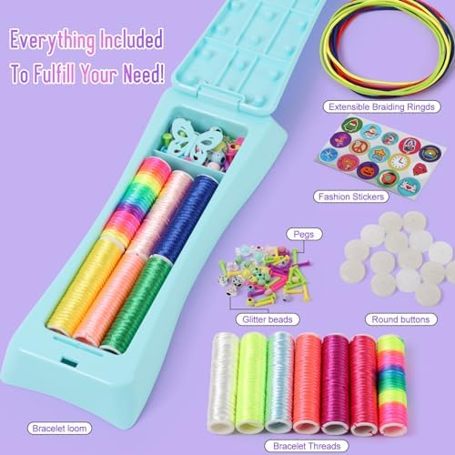 Friendship Bracelet Making Kit for Girls - Arts Crafts for Kids String - Image 4