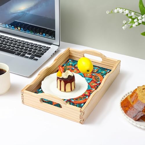 EWJRNSF Diamond Art Kits for Adults Wooden Serving Trays with Handles - Image 6