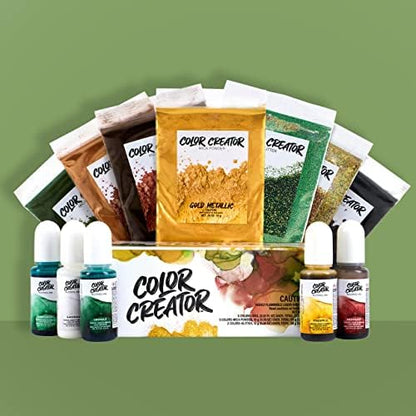 Alumilite Color Creator Greenland Gift Pack, Mica Powder, 12-Color Pack - Image 2