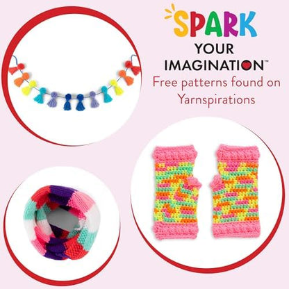 Red Heart Super Craft Kit Brights, Yarn for Crocheting and Knitting - Image 3