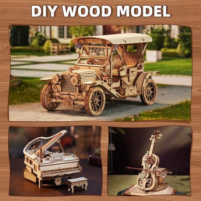 Rowood Mahogany Plywood Sheets for Laser Cutting,12x12x1/8inch,6 Pack 3mm Thin Unfinished Wood Crafts for Laser Engraving Blanks and DIY Ornaments and Architectural Model - Image 6
