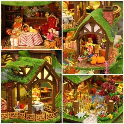 Miniature House Kit, DIY Miniature Kit, Mini House for Adults, Fairy House - Image 4
