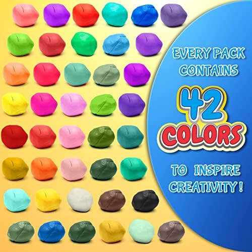 ESSENSON Air Dry Clay, 42 Colors, Modeling Clay for Kids - Image 2