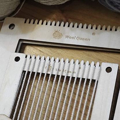 Hand U Journey Medium Rectangle Weaving Loom Kit, 2 Sizes with Tools - Image 3