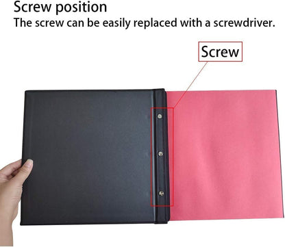 Vienrose Photo Album Self Adhesive Refill Pages 13x12.6 20 Pages - Image 5