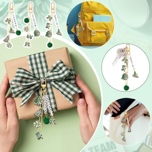 Nosiny 530 Pcs DIY Cheer Charms Keychain Making Kit - Image 6