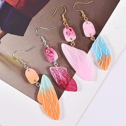 Attuslla Silicone Resin Earring Molds with Jump Rings for DIY Jewelry Making, Pendant, Earrings - Image 3