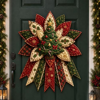 Daily Partner Quilted Christmas Door Hanging DIY Sewing Kit (A11) by DailyPartner