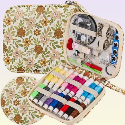 Bobode Travel Cute Sewing Kit with 18 Colors Sewing Thread by Bobode