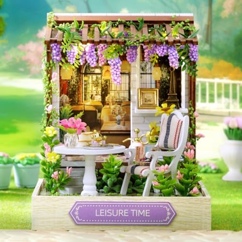 OZJAY Miniature House Kit for Adults, Mini House Kit with LED & Dust Cover - Image 6
