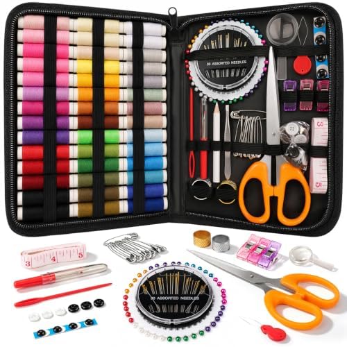 Coquimbo Sewing Kit Travel for Adults Beginner, 160 Pieces Sewing Supplies by Coquimbo