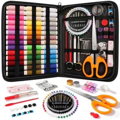 Coquimbo Sewing Kit Travel for Adults Beginner, 160 Pieces Sewing Supplies by Coquimbo