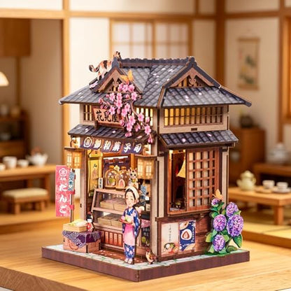 TOYQI Mini House Kit, DIY Miniature Dollhouse Book Nook for Adult - Image 3