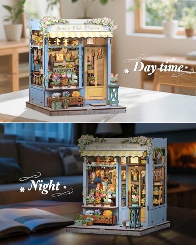 CUTEBEE Book Nook Kit - DIY Miniature House Dollhouse Kit for Adults - Image 5