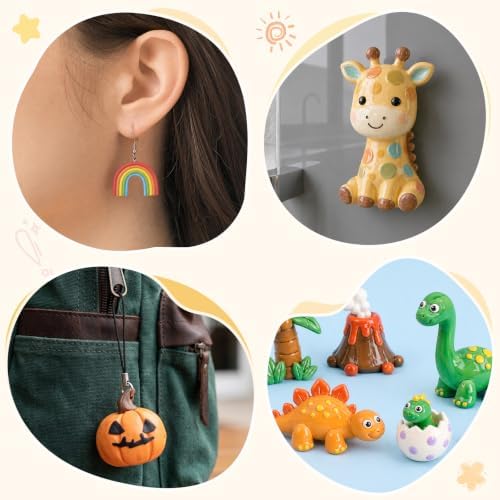 Polymer Clay Kit 50 Colors, Oven Bake Clay for Kids & Artists - Image 6