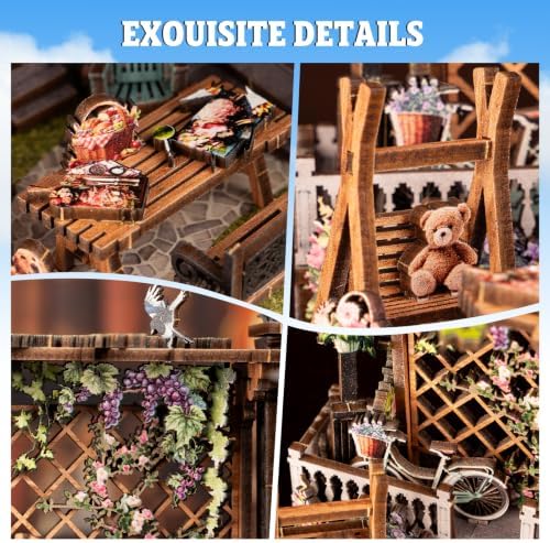 Book Nook Kit – Dollhouse for Adults, Teens and Beginners - Image 4