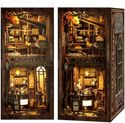 SUNNINO Book Nook Kit - DIY Miniature House Kit for Adults by SUNNINO