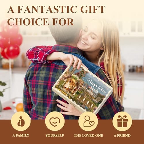 Book Nook Kit DIY Miniature House 3D Wooden Puzzle - Dream Dress Studio - Image 6