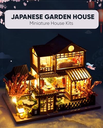 DIY Japanese Miniature House Kit Dollhouse Kit for Adults to Build - Image 3