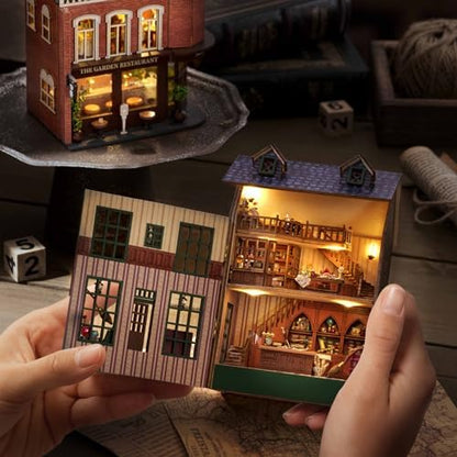 CUTEROOM DIY Miniature House Kit Wooden Craft Gift for Adult-Magic Store - Image 4