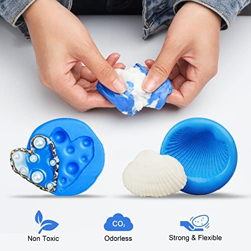LET'S RESIN Silicone Putty, 1LB/40A Mold Making Kit - Image 3