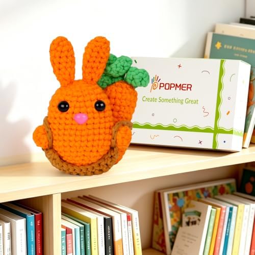 POPMER Crochet Kit for Beginners, Kid Girls & Adult, Gifts for Craft Lovers - Image 2
