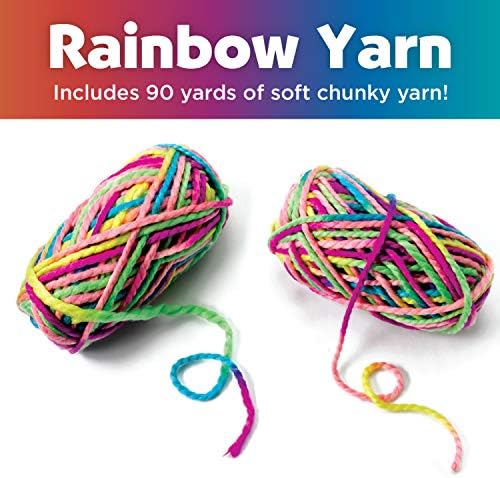 Creativity for Kids Quick Knit Loom Kit - Knitting Kit for Kids, Make Your Own Pom Pom Hat and Accessories, Knitting Loom Crafts for Kids - Image 6