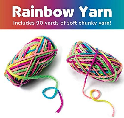 Creativity for Kids Quick Knit Loom Kit - Knitting Kit for Kids, Make Your Own Pom Pom Hat and Accessories, Knitting Loom Crafts for Kids - Image 6