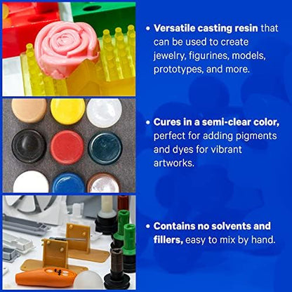 SRC Color-Pro 2 Gallon, Semi-Clear Polyurethane Casting Resin - Image 6