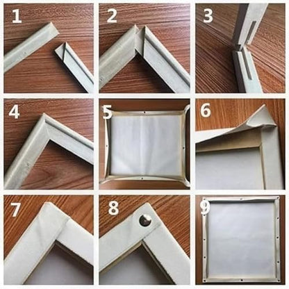 Tucocoo Flowers in Vase Paint by Numbers Kits 16x20 inch Canvas DIY Oil Painting for Kids, Students, Adults Beginner with Brushes and Acrylic Pigment - Colorful Blooming Flowers Photo Gift(DIY Frame) - Image 6
