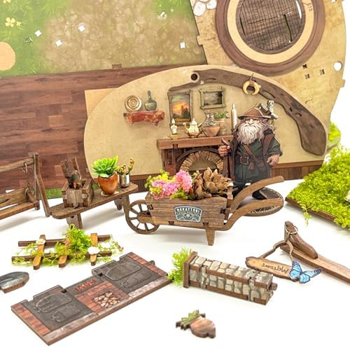 Book Nook Kit DIY Miniature House 3D Wooden Puzzle - Magic Ring House - Image 6