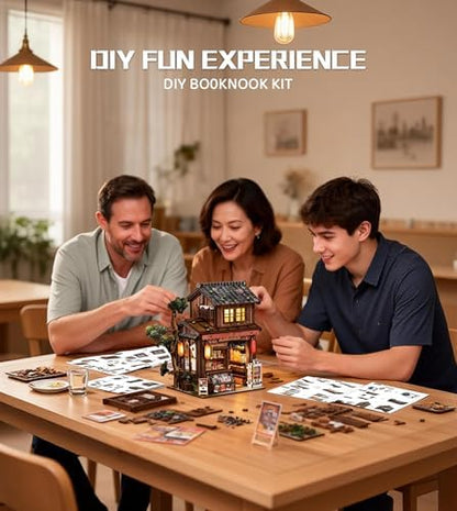 Spilay DIY Miniature House Kit for Adults, Miniature Dollhouse Kit - Image 5