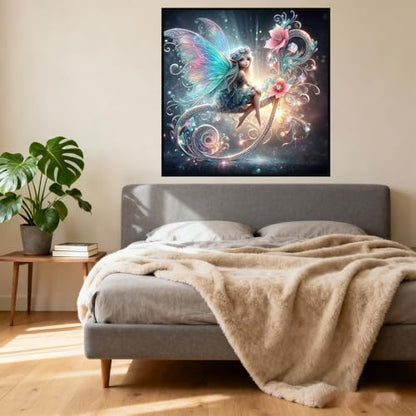 Xylogist Diamond Art Kits for Adults,Fairy Diamond Painting Kits 12X12 Inch - Image 3