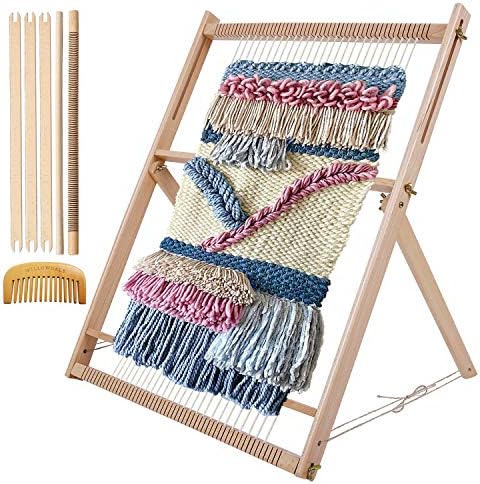 WILLOWDALE 25.2" H x 19.3" W Weaving Loom with Stand for Adults - Image 2