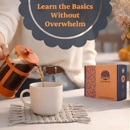 Absolute Beginner Crochet Kit for Adults, Level 1 Starter Kit with Videos - Image 6
