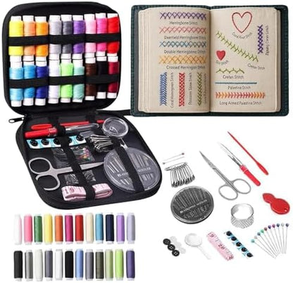 ZEELONA 2026 New DIY Embroidery Stitch Book Kit, Portable All Scenario Embroidery Stitch Book with 106 Universal Embroidery Stitches Sewing Kit and Instructional Tutorial for Beginners Sew Enthusiast - Image 6