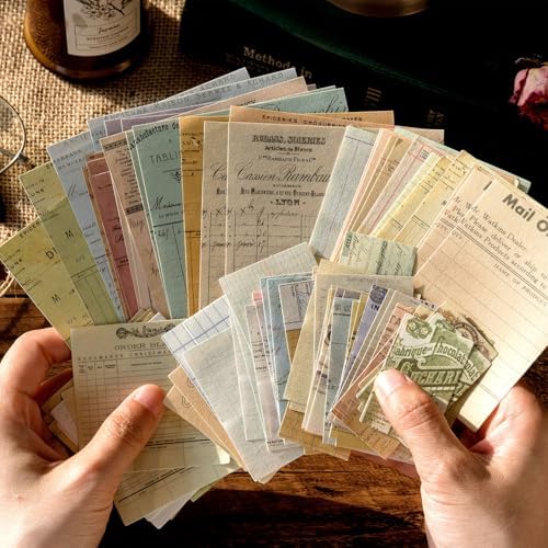460 Sheets Vintage Scrapbook Papers Journaling Scrapbooking Supplies Kit junk journal supplies Decorative Craft Paper for Planner, Bullet Journal Collage Card Embellishment Retro Crafts - Image 4